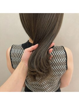 アンドワン 自由が丘(＆ONE) 【&ONE 自由が丘】透明感オリーブグレージュ