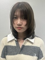 カウチ(Kauti)&nbsp;ハッシュカット/グレージュ/デザインカラー/池袋