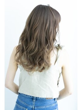 ヌーン ヘアメイク プラス ハッピータイムズ(NOON hair make+happy times) 耳かけ☆透明感イルミナアッシュベージュ 中野ヌーンstyle07