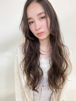 ルービック 梅田茶屋町(Rubik)&nbsp;ブリーチなし暗髪透明感カラー/ゆるふわデジタルパーマ