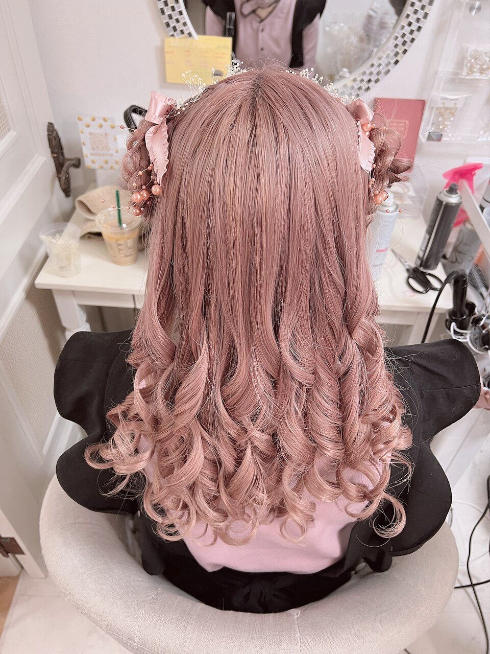 フルールヘアセット【大阪梅田茶屋町ヘアセット専門店Achieve m+