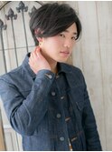 ラフさがカッコイイ…抜け感ツーブロックマッシュD