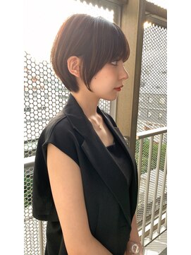 ロンドブルーム 天神大名店(Lond Bloom) 夏ショート/美しい横顔美人ショートボブ