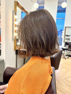 コワファースト  させぼ五番街店(COIFF1RST) ブリーチ無し★アッシュベージュ