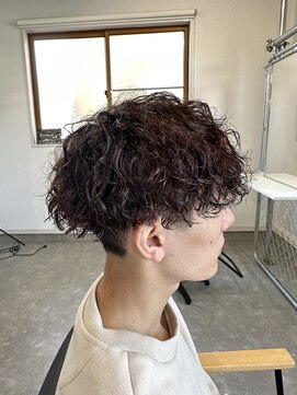 フゥ 宇都宮(FeU) 波巻きスパイラル/メンズパーマ/ツイストスパイラルパーマ