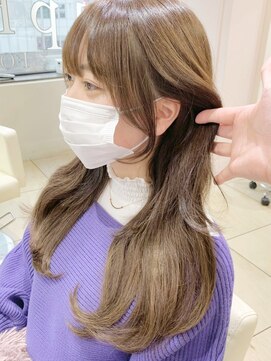 ラルムバイシー 新宿(LARME by Sea) 韓国前髪顔周り×フェミニン【新宿/髪質改善】