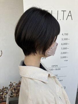 ジリッタ(JILI.TA) 【JILI.TA京都】20代30代40代大人かわいいショートボブ♪