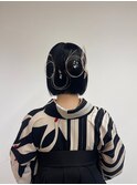 【BelleCoupes】卒業式 袴着付けヘアアレンジ 黒髪ボブ