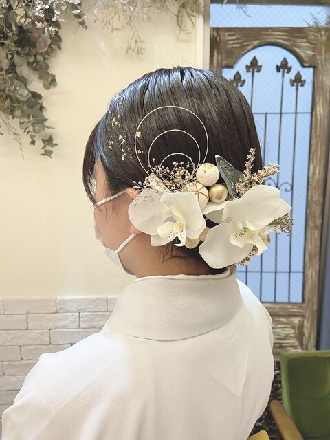 ショートヘアアレンジ