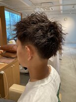 シーツー 三吉店(C2) ツイストパーマツイストスパイラルパーマツーブロックマッシュ