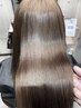 【☆オープン記念特別クーポン☆】カット+Period.髪質改善 ケラテイン ￥14300