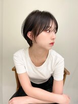 ジルブラン(JIL BLAN)&nbsp;表参道ボブ白髪ぼかしハイライトショートボブカット30代40代