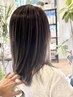 trendカット+カラー（白髪染め可）+トリートメント（シャンプープレゼント!）