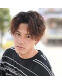 ツイストスパイラル×センターパート