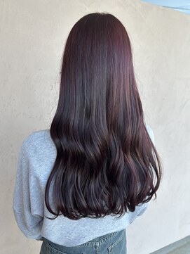 ヴィンスジオ 岐阜駅南(vince gio) ピンクブラウン/暖色/巻き髪