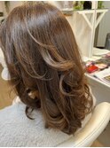 大人の可愛い巻きスタイル
