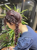 スイ バイティティ 川崎店(suis. by titi)&nbsp;サイドツイン編みおろし