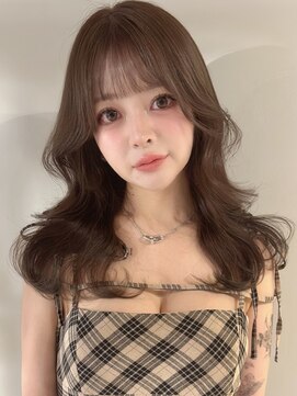 ライズ ネックス ザ サロン 渋谷(LIZE nex the salon) 【MOE】韓国小顔カット×透明感カラー