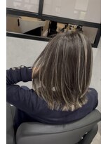 フク ヘアーワークス バイ フェニーチェ(fuku hair works by FENICE)&nbsp;コントラストハイライト