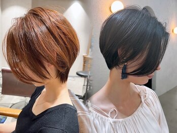 ハツメイ 川崎西口店(HATSUMEI)の写真/髪質と骨格を計算し、1mm単位にこだわる骨格矯正カット・前髪カット。口コミ4.9獲得の髪質改善美容室