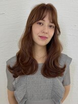 ニューヨークニューヨーク 三宮駅前店(NYNY)&nbsp;くびれレイヤー×ミルクティーベージュ