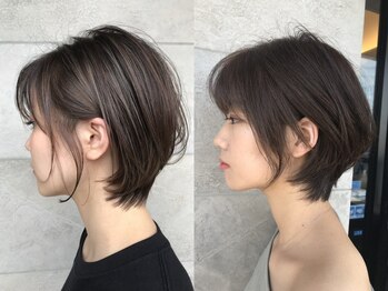 ユナイテッドビューティーウェストコースト(UNITED BEAUTY WEST COAST)の写真/【艶×透明感のグレイカラー】ダメージレスの髪質改善カラーで白髪もカバーしながらお洒落を楽しめる♪