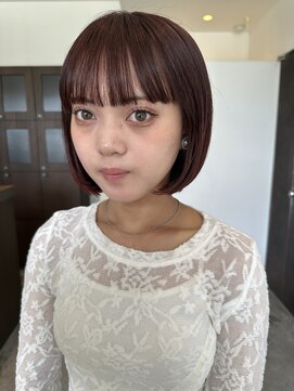 ドレープ(Dreap) 【nanoka】レッドオレンジ