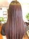 ヘアーズアンブル(hair's Amble)の写真/【ネオメテオストレート】で従来の縮毛矯正よりもダメージを抑え、柔らかさを残したままの自然な仕上がり♪