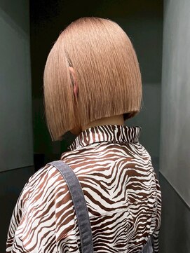 アルバム 渋谷パルコ(ALBUM) ハイトーンダブルカラーボブ韓国ヘア美髪ミディアム_ba555602