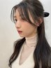 【気になるところだけ】カット+カラー+トリートメント+顔周り縮毛矯正 ￥14800
