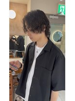 キャンバス バイ ネオリーブ 横浜西口(Canvas by neo.)&nbsp;横浜★メンズウルフのツイストスパイラルパーマ