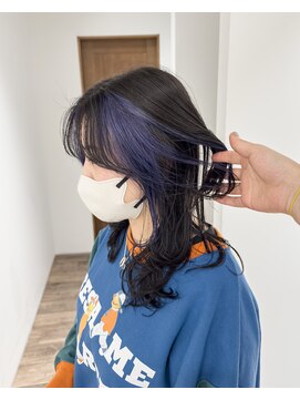 ゴウトゥデイ 横須賀店(GO TODAY) ネイビーラベンダー / ロングレイヤー