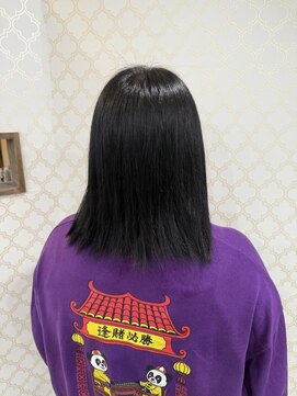 ブランシスヘアー(Bulansis Hair) 黒髪×フェイスレイヤーカット