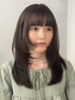 シーンヨコハマ 横浜店(SCENE yokohama)&nbsp;ハッシュレイヤー×オリーブベージュ