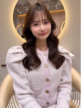 ロンド アンブル 四条烏丸(Lond ambre) 平野実花/くびれ/レイヤーカット/髪質改善/ブラウン/カラー