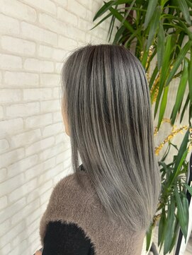 ビス ヘア アンド ビューティー 西新井店(Vis Hair＆Beauty) 20代30代ハイライトバレイヤージュブリーチ立体感透け感