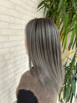 ビス ヘア アンド ビューティー 西新井店(Vis Hair&Beauty) 20代30代ハイライトバレイヤージュブリーチ立体感透け感