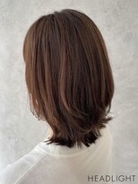 アーサス バイ ヘッドライト 新潟京王店(ursus by HEADLIGHT)&nbsp;ミディアムくびれボブ×ブラウンカラー