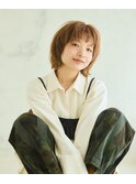 くびれレイヤーショートボブ
