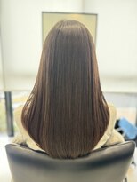 ルスリー 横浜店(Lsurii) 横浜駅/髪質改善縮毛矯正/黒髪/小顔