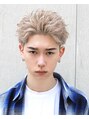 メンズフィール 南森町(MENS FEEL) ハイトーンかき上げスタイル