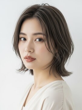 ペイジバイネオリーブ 吉祥寺店(Paige by Neolive) 外はね/レイヤー/クビレイヤー/アッシュベージュ/吉祥寺