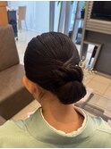卒業式の袴におすすめ◎上品シニヨンのヘアセット