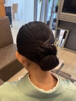ヴィサージュプラス(VISAGE plus)&nbsp;卒業式の袴におすすめ◎上品シニヨンのヘアセット