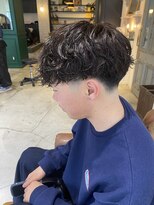 ルーク 立川(LUK)&nbsp;シャドウパーマ×テーパーフェード《三谷》