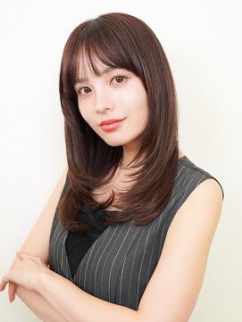 ラフィス ヘアー ミミ 流山おおたかの森店(La fith hair Mimi) 【La fith】顔回りレイヤー×髪質改善トリートメント