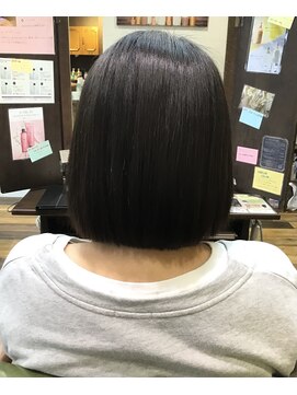 美容室 エス 加賀野店(es) 顎下ボブ