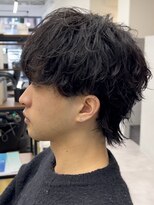 ナム 錦糸町(NAM)&nbsp;MEN’S/リバースセンターパート/ニュアンスパーマ/錦糸町