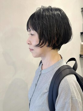 ラトリエコンタン(L´atelier Content) 【content yumi】リップラインのショートボブ