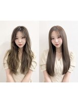 ムーン 仙台一番町店(OON)&nbsp;縮毛矯正/ビフォーアフター/髪質改善/酸性ストレート/仙台
